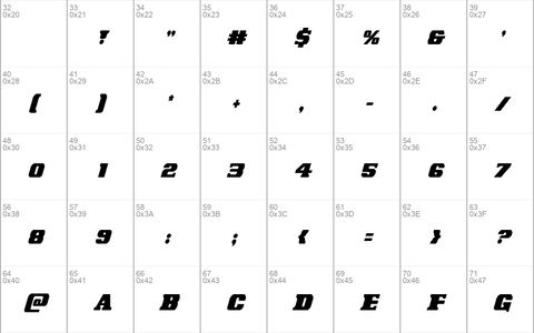 Laredo Trail Condensed Italic