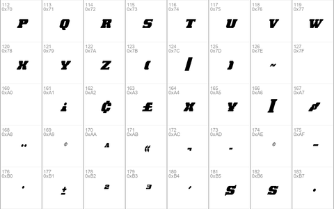 Laredo Trail Condensed Italic