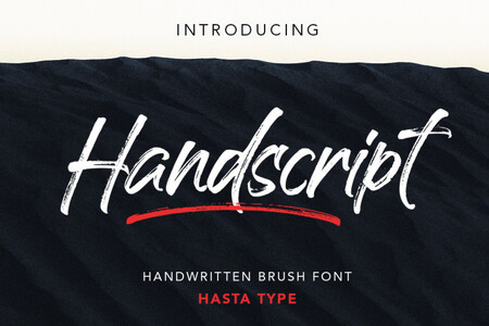 Handscript font