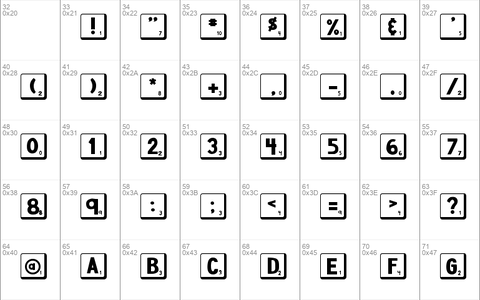 DJB Letter Game Tiles 2