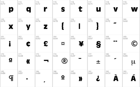 Ravenna-ExtraBold Regular