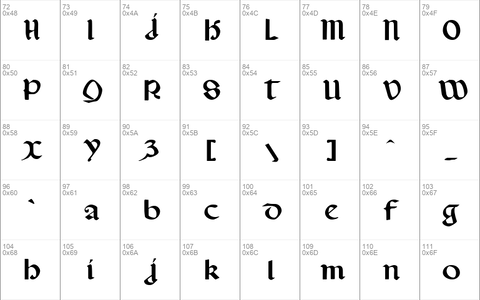 Valerius Outline Italic
