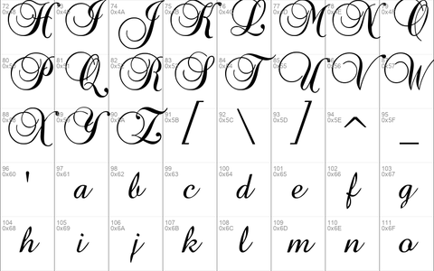 Baroque Script Regular