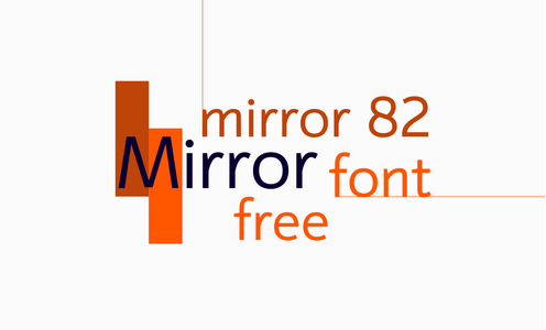 mirror 82 font