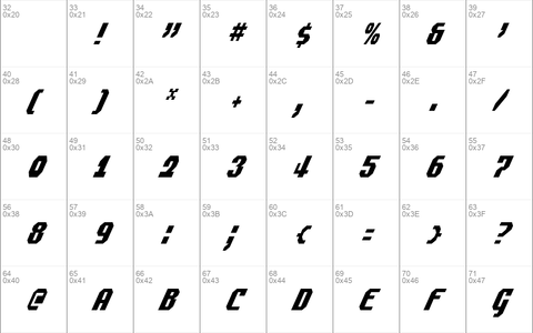 Commonwealth Condensed Italic