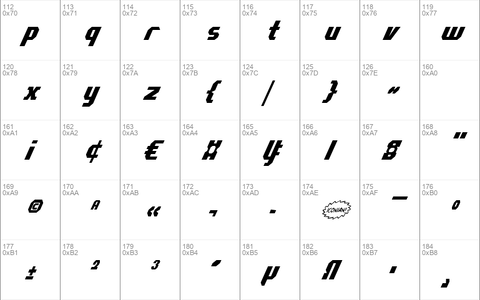 Commonwealth Condensed Italic