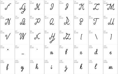 Larquette Typeface font