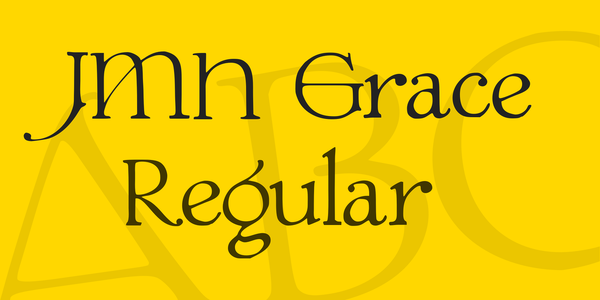 JMH Grace font