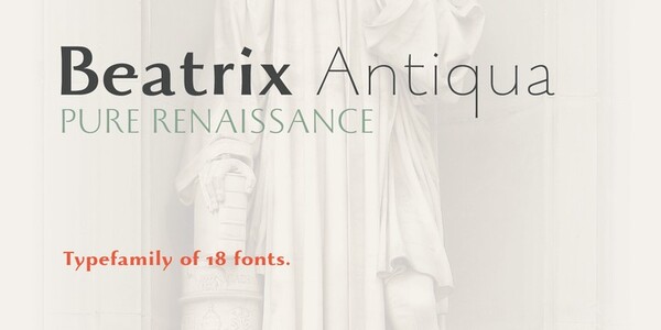Beatrix Antiqua SemiBold font