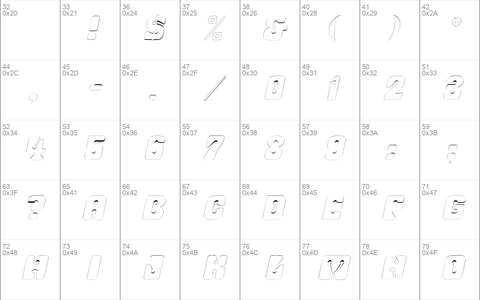 WavyOrnamentalOutline Oblique