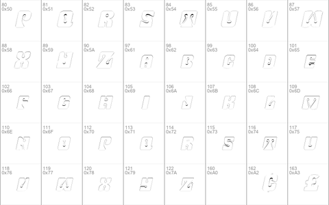 WavyOrnamentalOutline Oblique