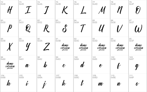 Manhattan Typeface Demo