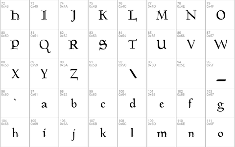 GoudyMedieval Regular