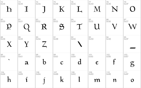 GoudyMedieval Regular