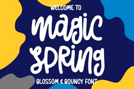 Magic Spring font