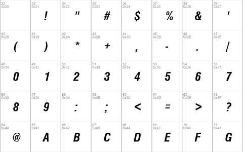 NimbusSanDCon Bold Italic