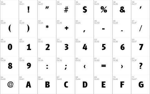 Glasgow-Serial-ExtraBold Regular