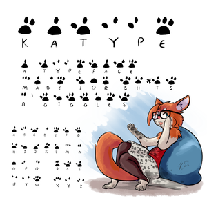 katype_scribe font