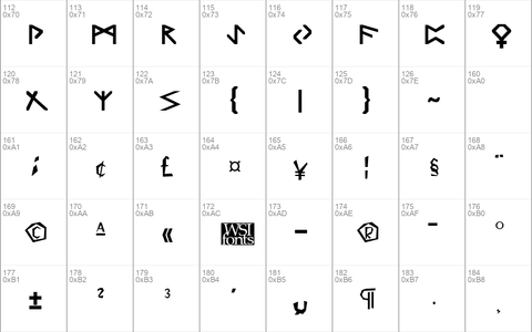 Glyphics Regular