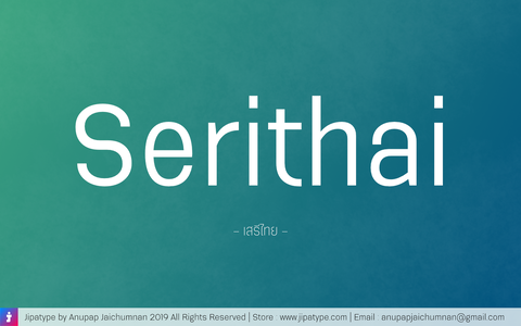 Serithai font