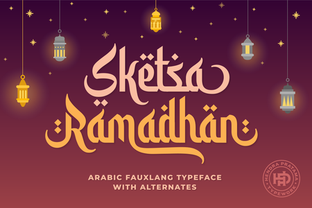 Sketsa Ramadhan Alternates font