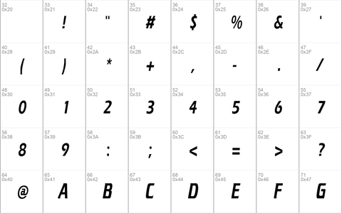 CruiserCondensed Regular