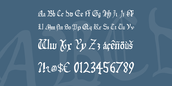 Isabella font