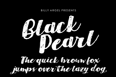 Black Pearl Personal Use font