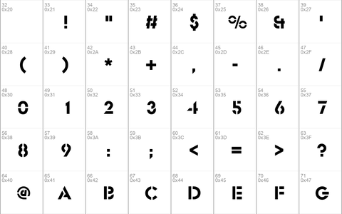 StencilSans Regular