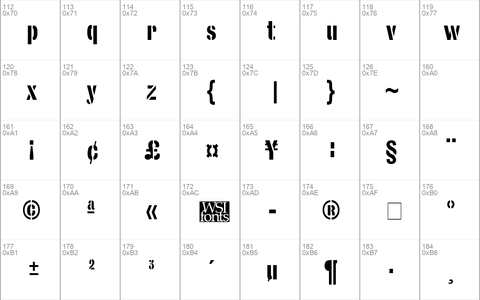 StencilSans Regular