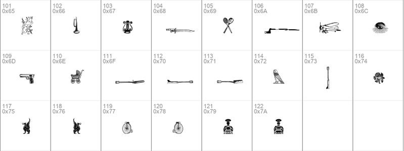 Cornucopia od Dingbats Six