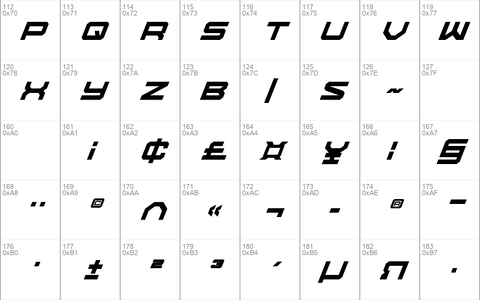 U. S. S. Dallas Super-Italic