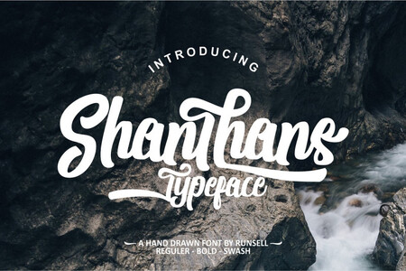 Shanthans font