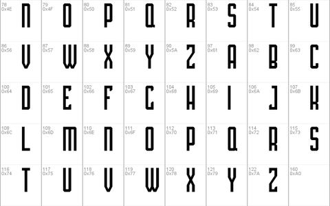 PLATINA font