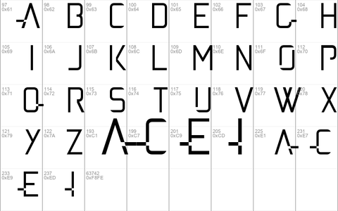 andromeda font