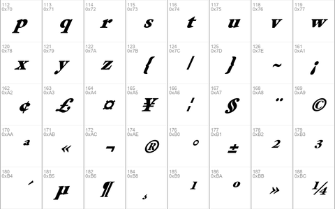 FZ ROMAN 26 ITALIC