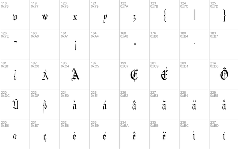 CrusaderGothicCondensed Regular