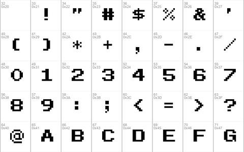 Pixel Sans Serif