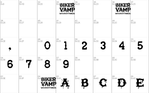 Biker Vamp font