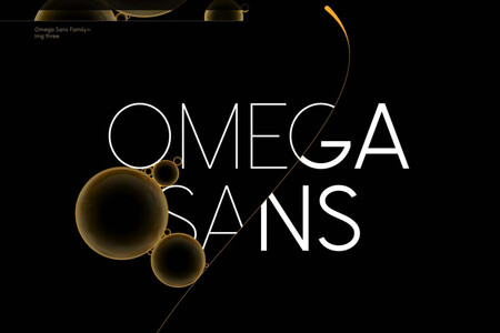 Omega Sans font