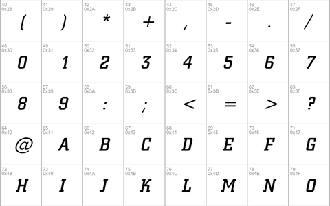 Geo 957 Italic