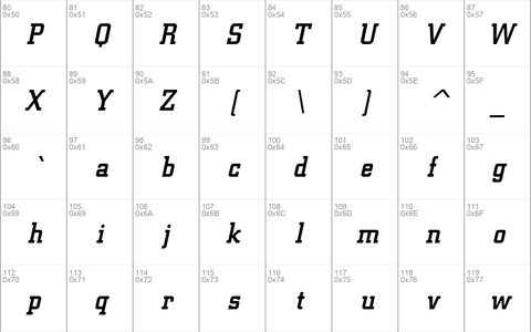 Geo 957 Italic