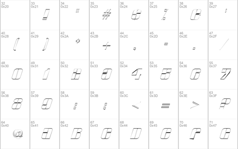 Glyphic Series Outline