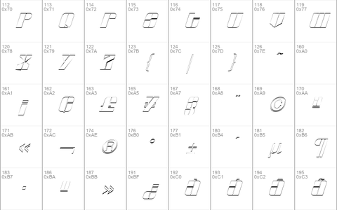 Glyphic Series Outline