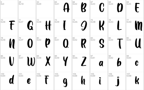 LEMONDAY font