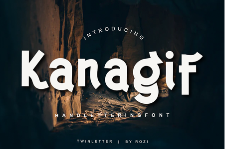 Kanagif Personal Use font