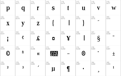 AmphionCondensedExtrabold Regular