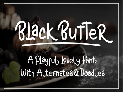 Black Butter font