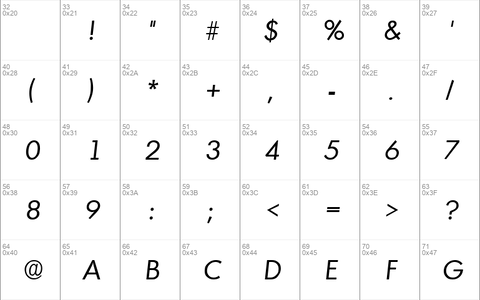 Montreal SF Italic