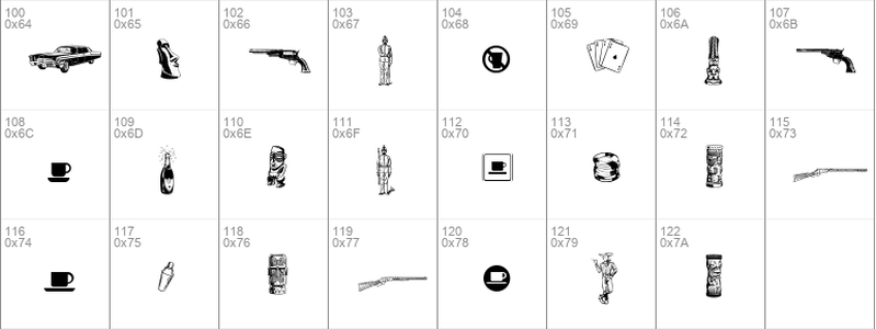 Cornucopia of Dingbats Seven